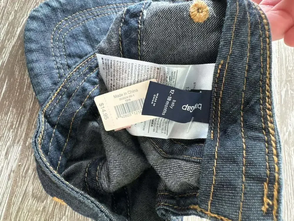 BabyGap Denim Cap 12-18 Months BabyGap1989